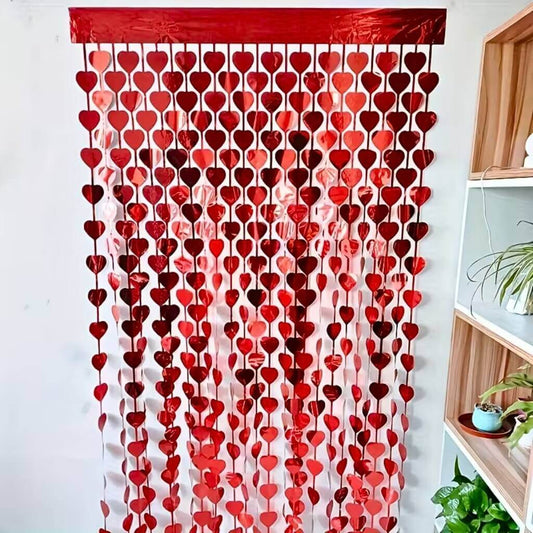 Valentine Curtain Backdrop