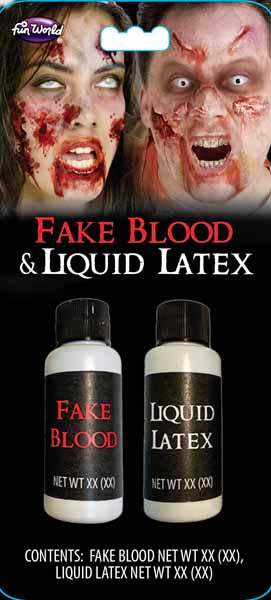 Fake Blood & Liquid Latex
