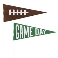 Game Day Felt Pennants