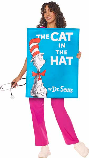 CAT IN THE HAT BOOK COVER COSTUME
