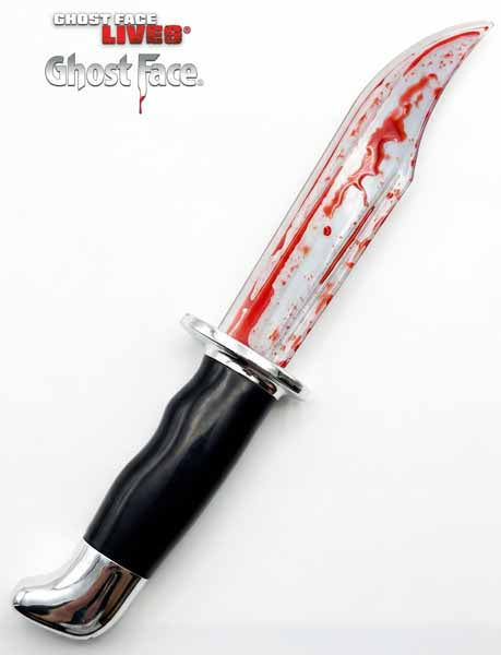 Ghost Face Deluxe Bleeding Knife