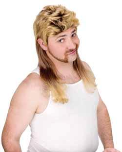 Super Mullet Wig