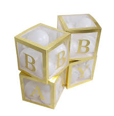 Baby Shower Balloon Boxes