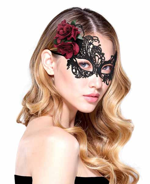 Gothic Rose Queen Eye Mask