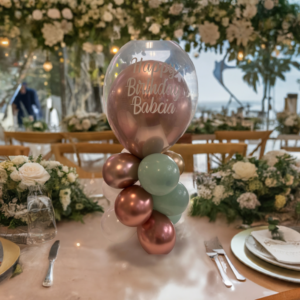 Birthday Balloon Table Centerpiece