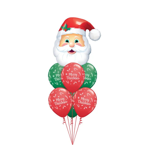 Traditional Christmas Balloon Bouquet