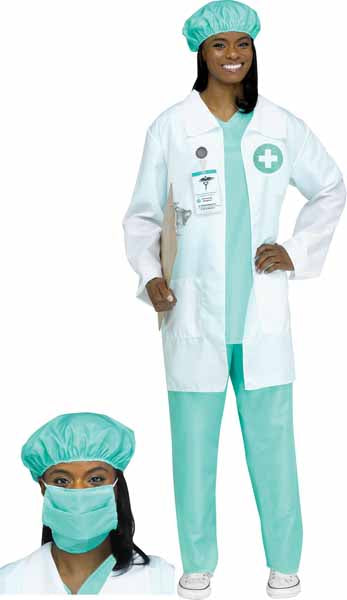 Infectious Disease Doctor Adult Costume