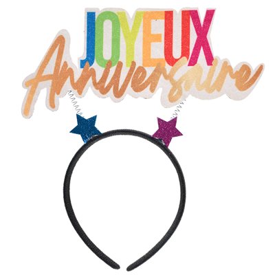 Joyeux Anniversaire Serre Tête