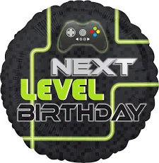Next Level Up Foil Balloon