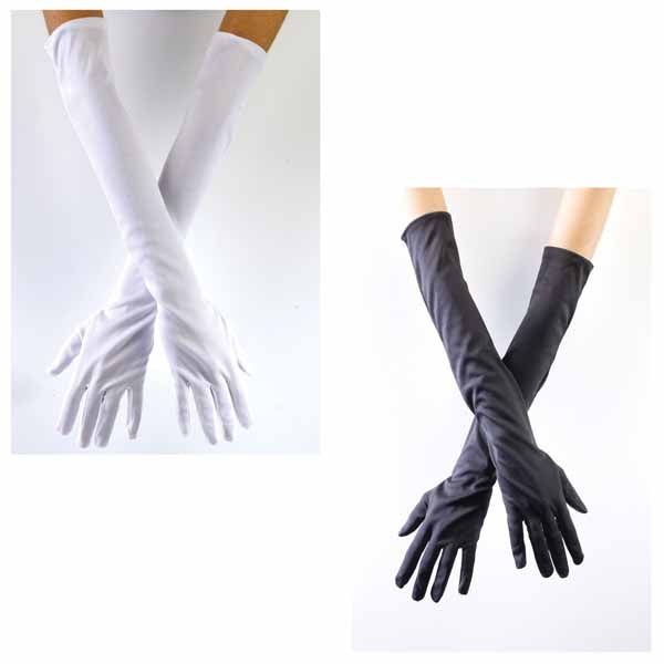 Opera Gloves – White