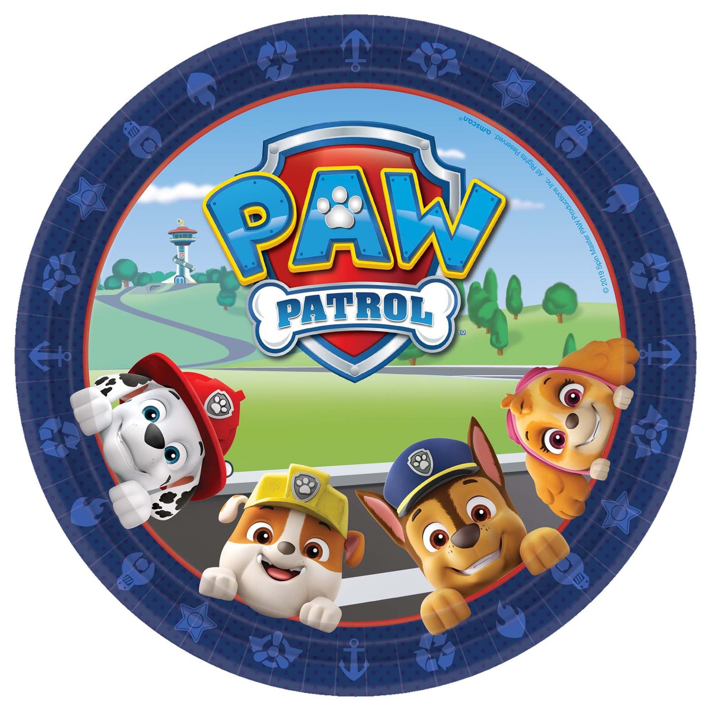 Assiettes de fête Paw Patrol