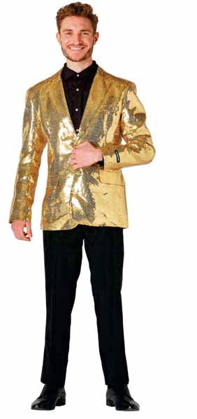 SUITMEISTER X-LARGE SEQUINS GOLD