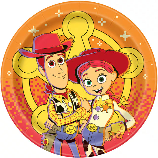 7" Toy Story 5 Paper Plates