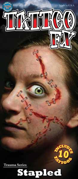 TRAUMA TEMPORARY TATTOOS