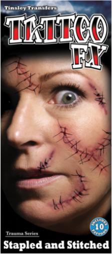 TRAUMA TEMPORARY TATTOOS