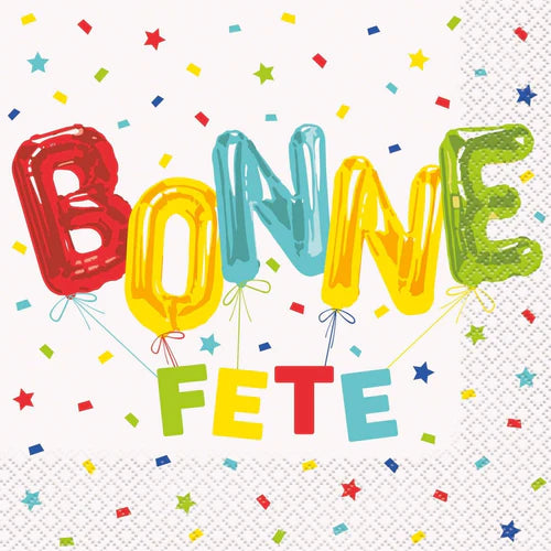 Bonne Fête Napkins