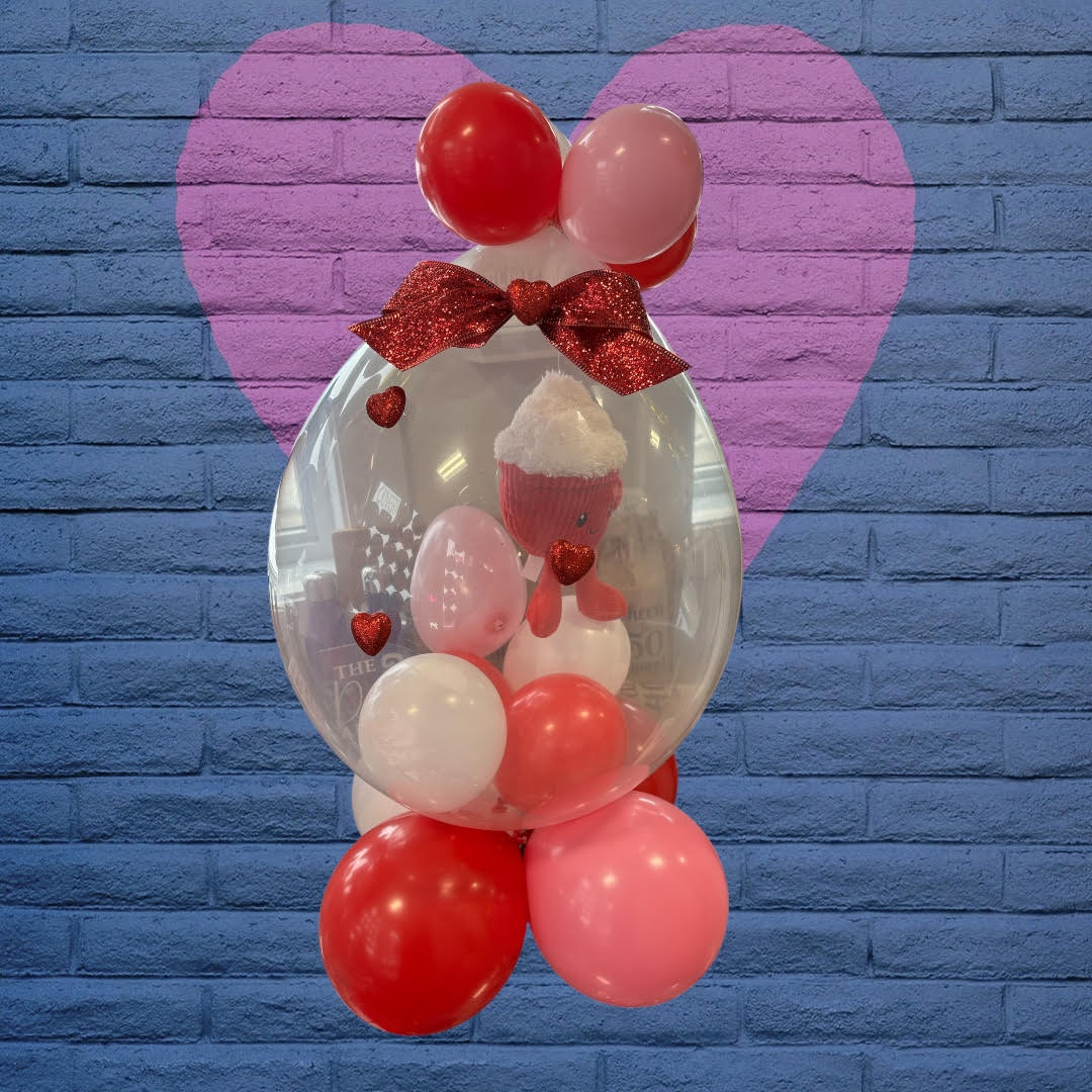 Romantic Valentines Stuffed Balloon