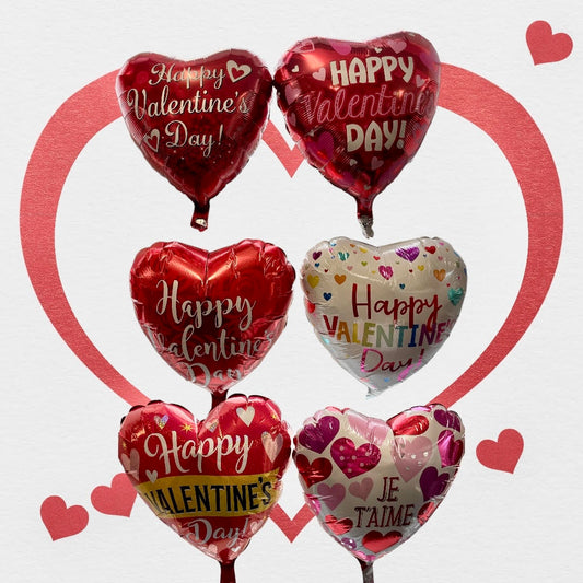 Valentines Foil Balloons