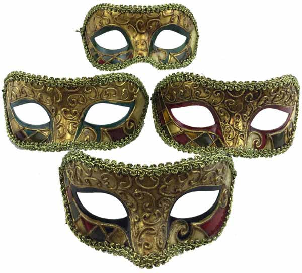 Venetian Mask 4 Assorted