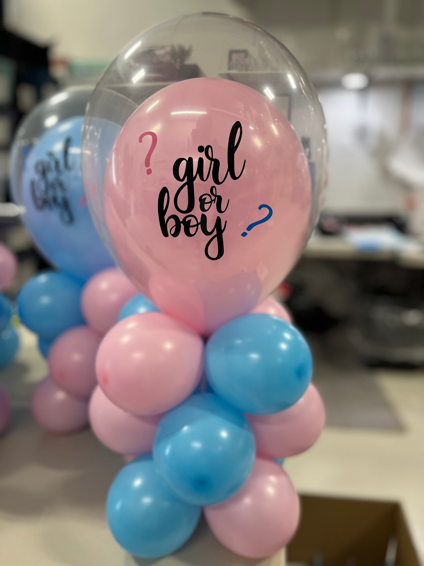 Personalized Balloon Table Centrepiece