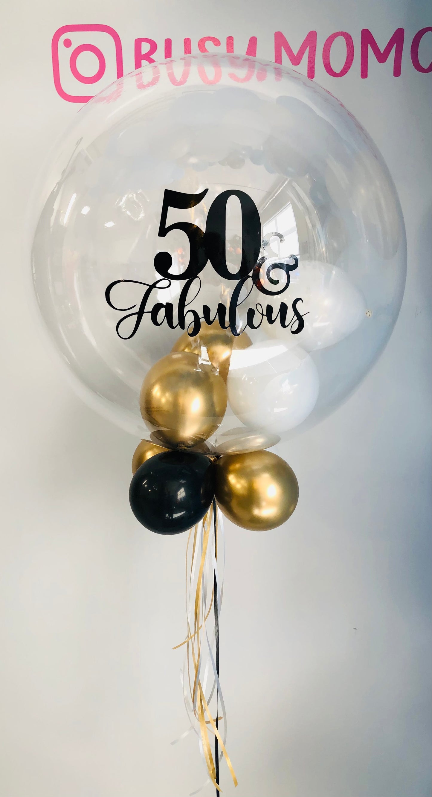 Personalized Helium Bubble Balloon