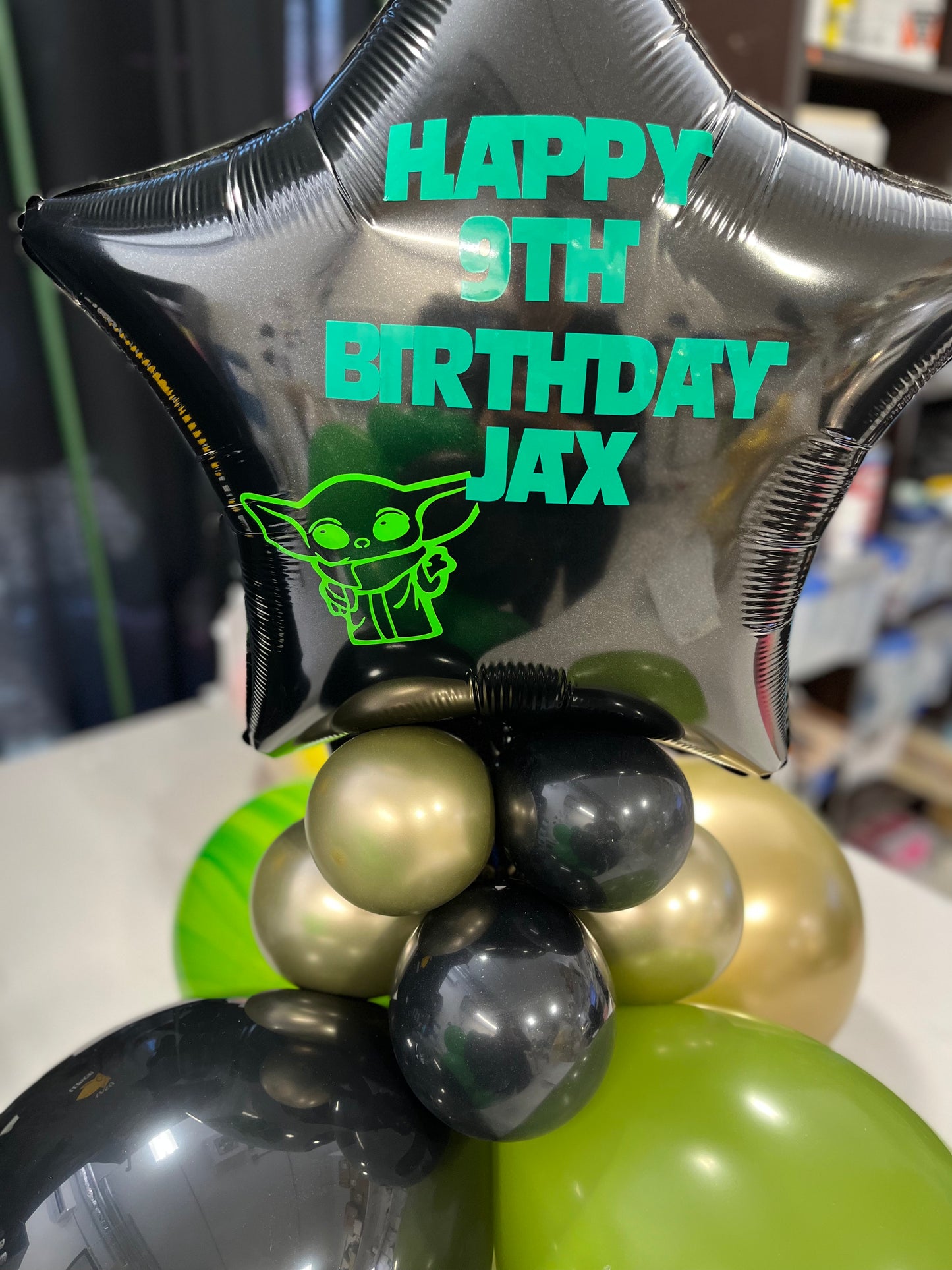 Personalized Party Balloon Centrepiece