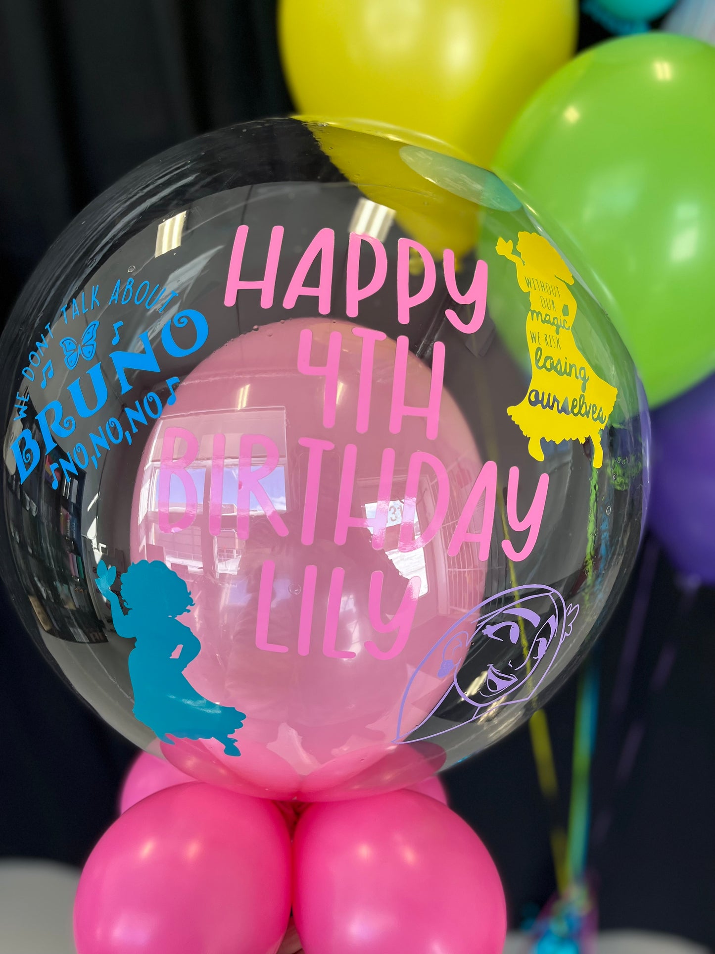 Personalized Helium Bubble Balloon