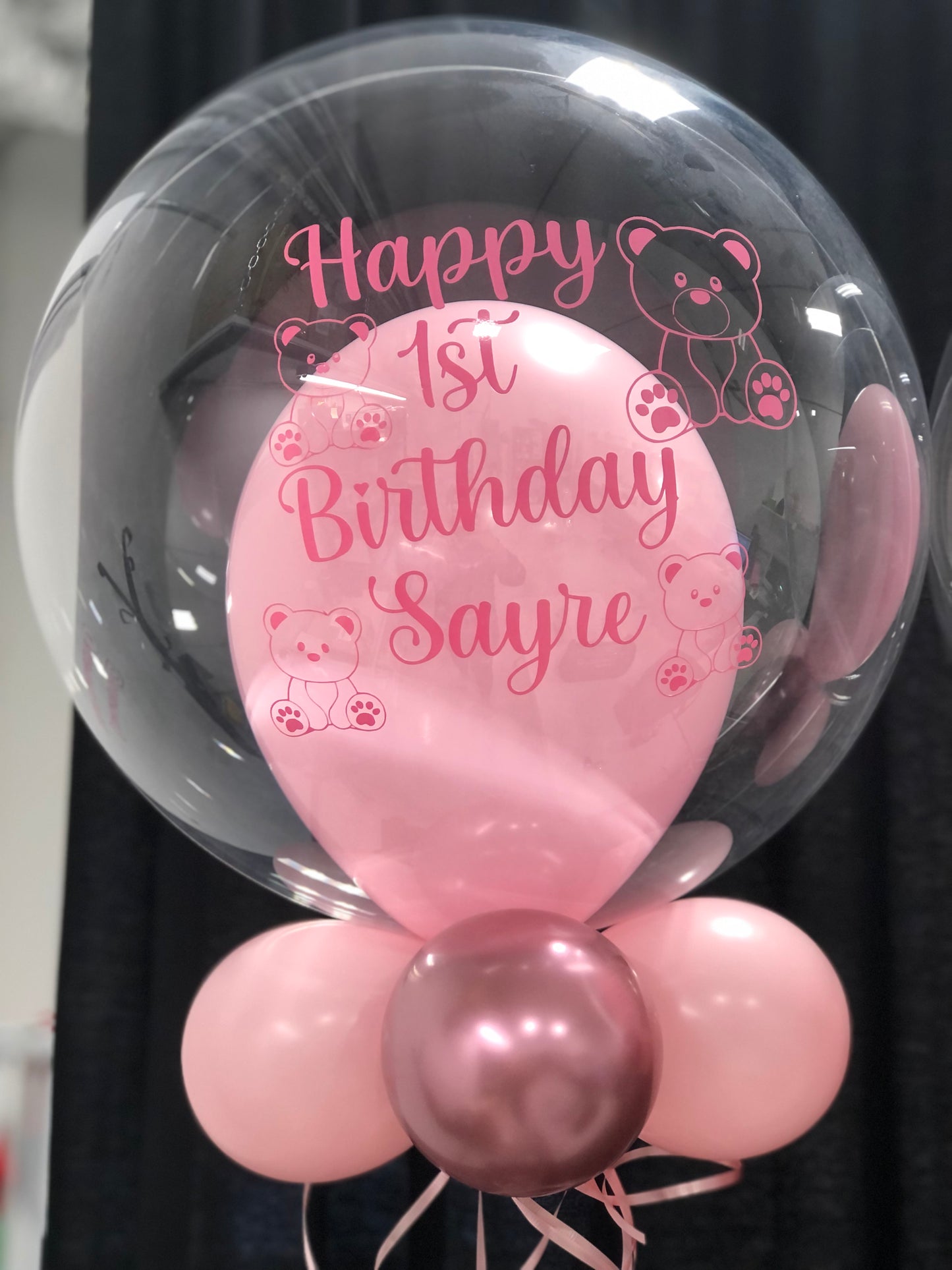 Personalized Helium Bubble Balloon