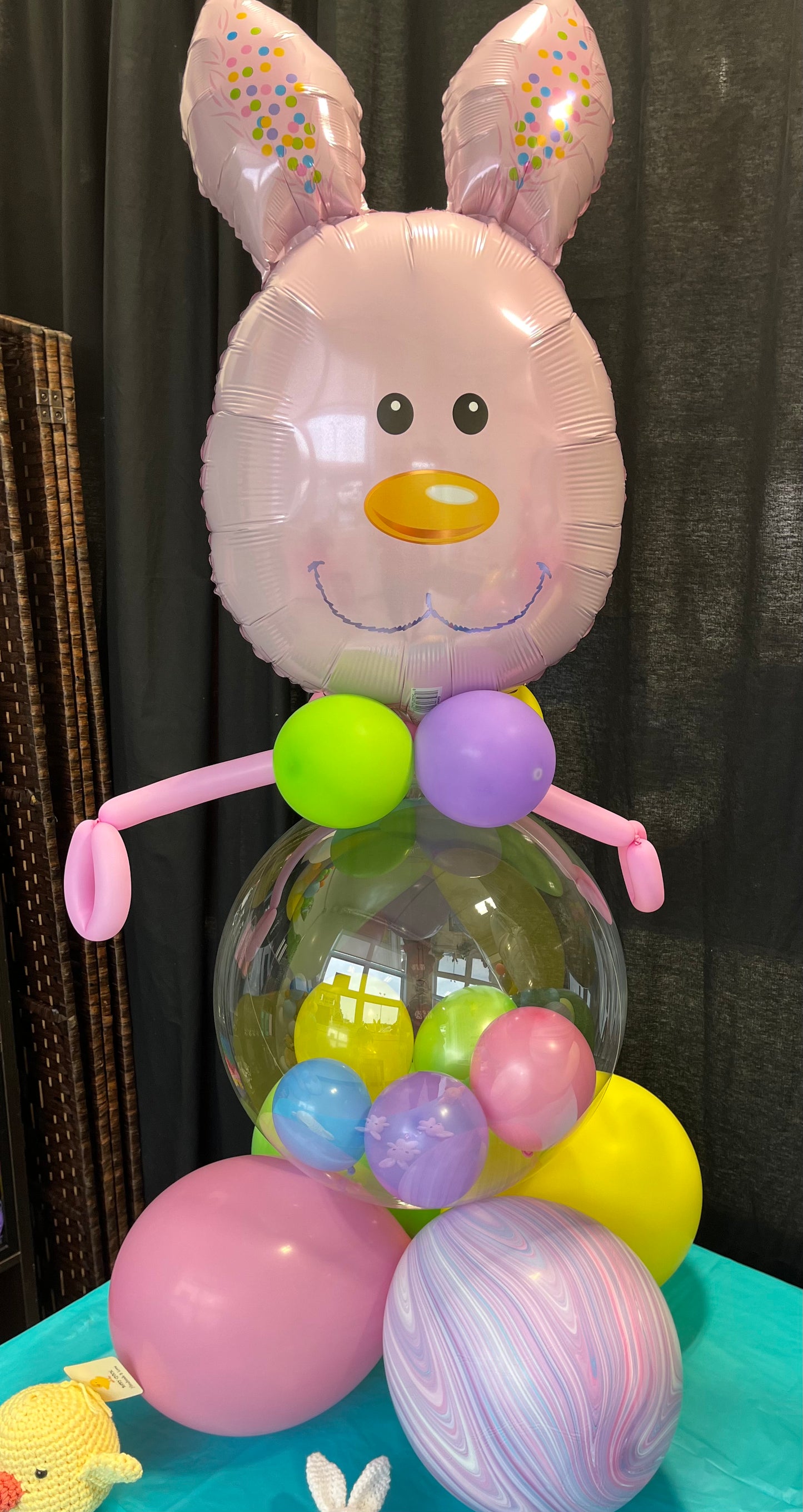 Easter Bunny Balloon Bubble