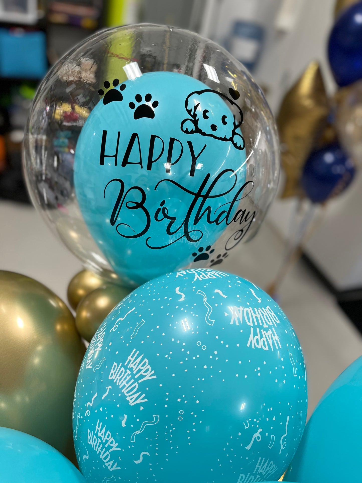 Personalized Helium Bubble Balloon