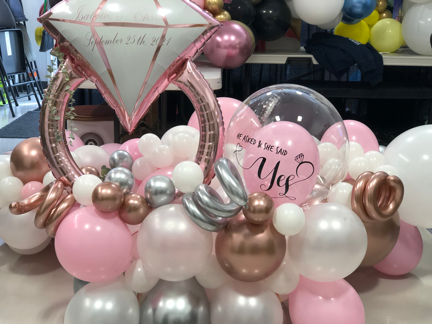 Chapiteau de luxe pour ballons