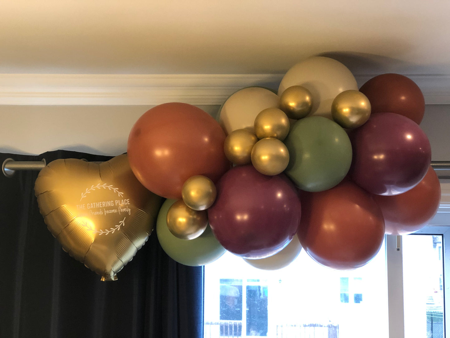 Organic Balloon Garland