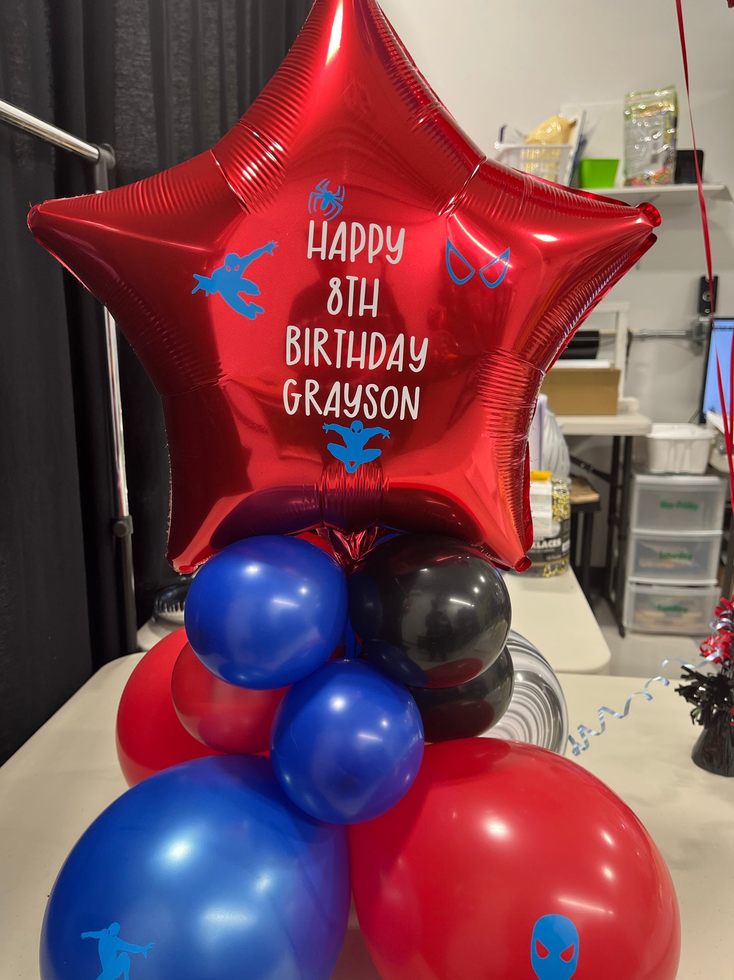 Personalized Party Balloon Centrepiece